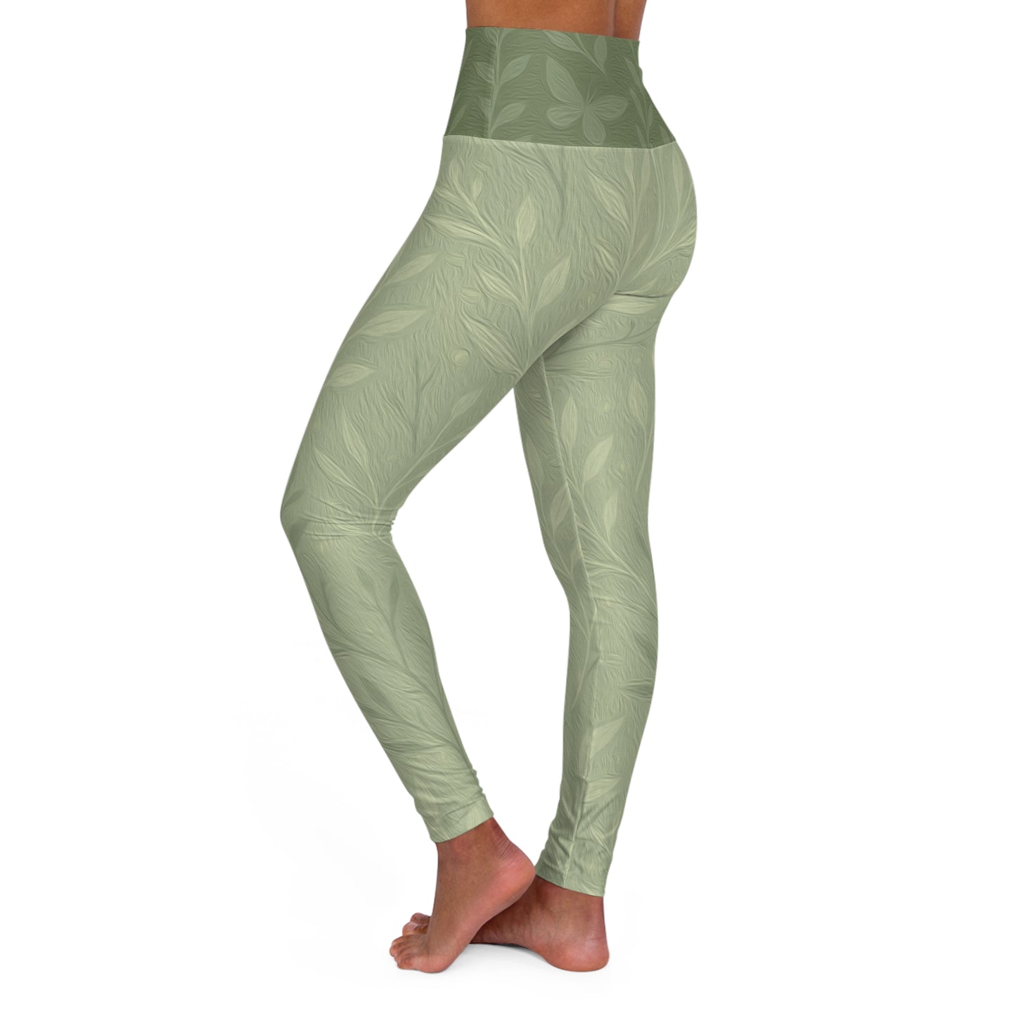 Sage Spirit High-Waisted Yoga Leggings