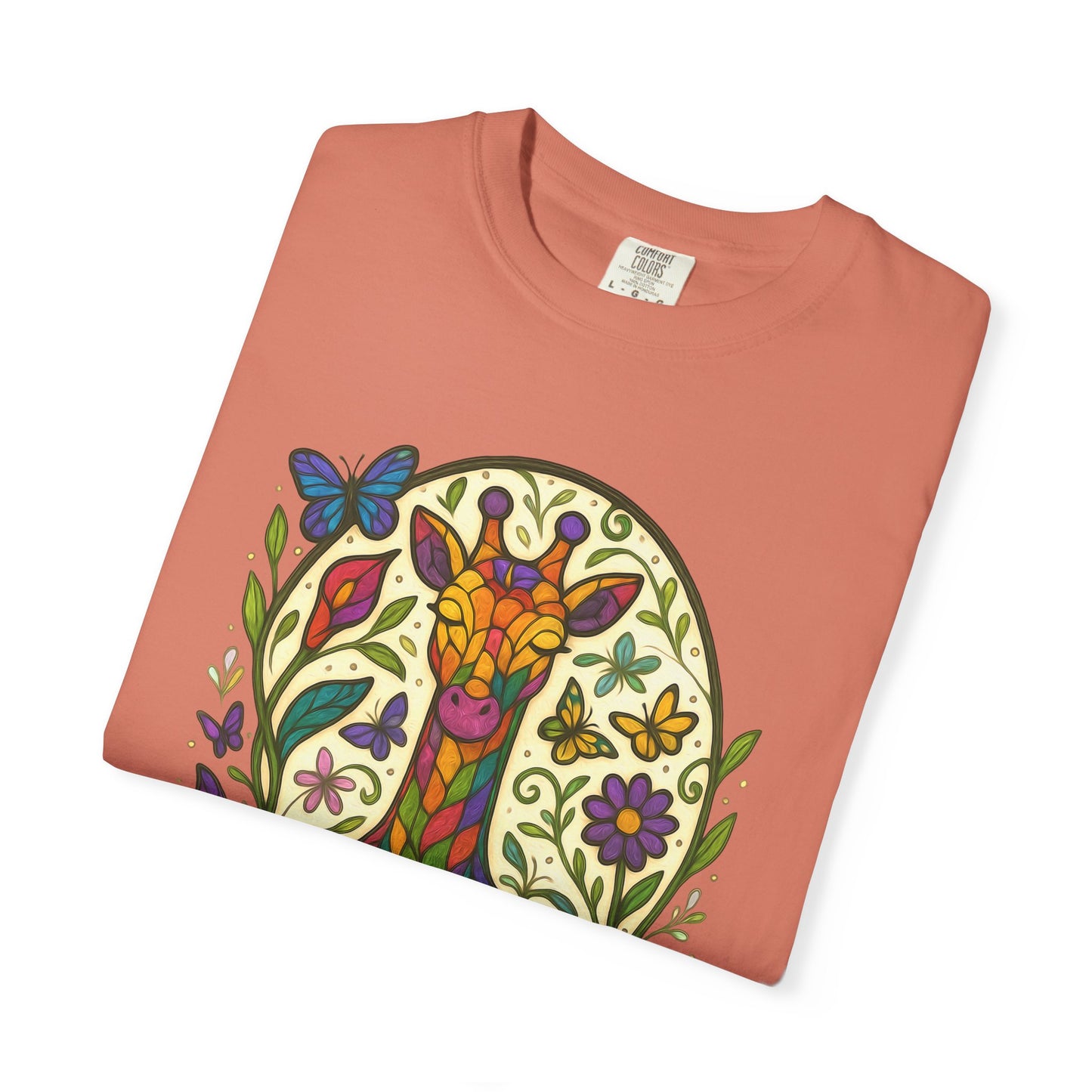 Meditating Giraffe Meditation T-Shirt