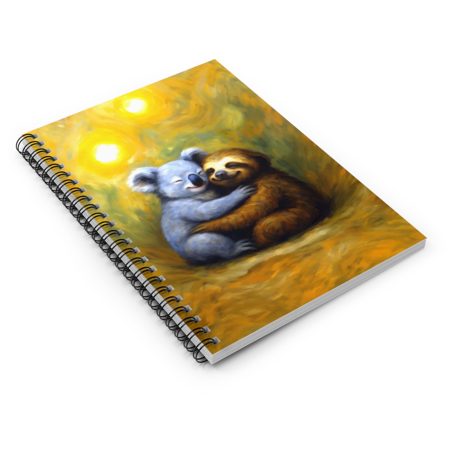 Where Time Slows & Hearts Speak Spiral Notebook Journal