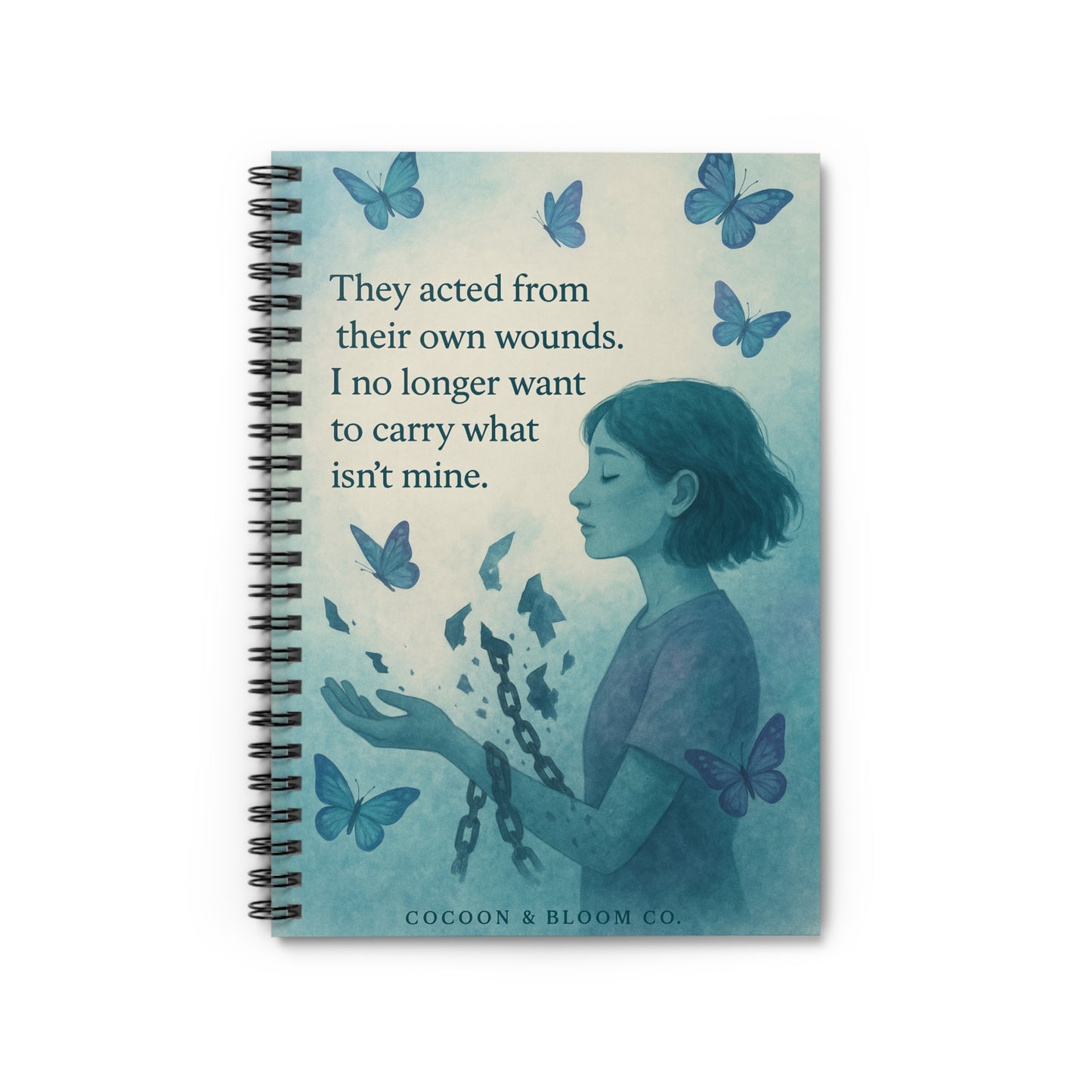 Healing & Empowerment Spiral Notebook Journal
