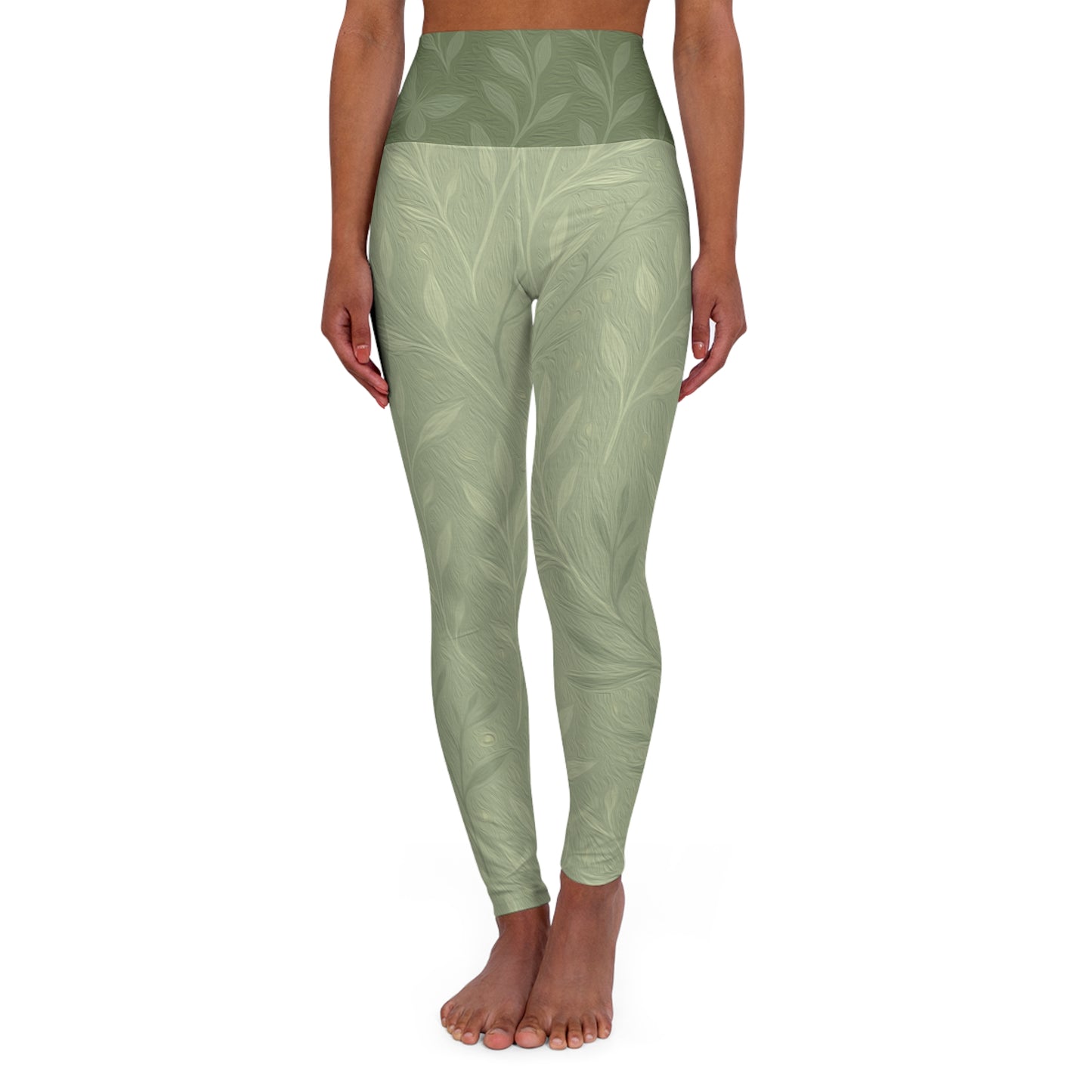 Sage Spirit High-Waisted Yoga Leggings