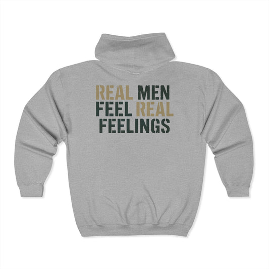 Real Men Feel Real Feelings Hoodie
