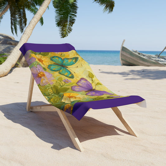 Bloomin' Beauties Beach Towel