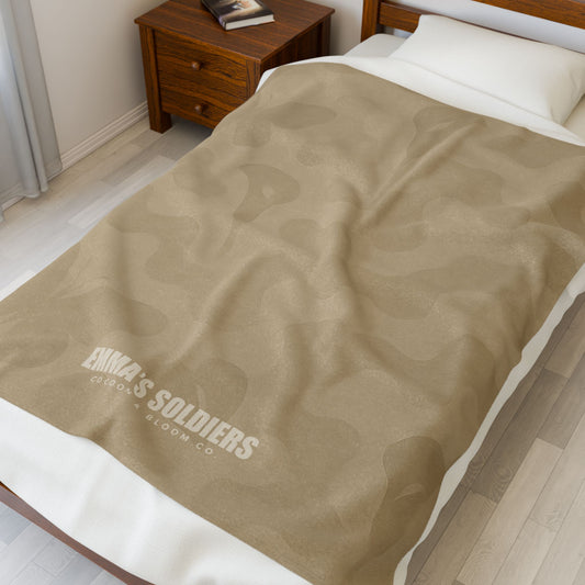 Emma's Soldiers Plush Blanket for Comfort Lovers