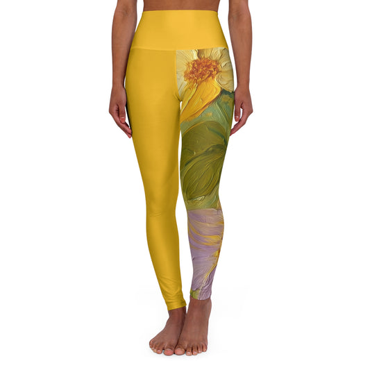 Bloomin' Beauties High Waisted Yoga Leggings