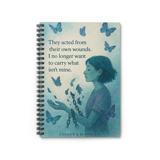 Healing & Empowerment Spiral Notebook Journal