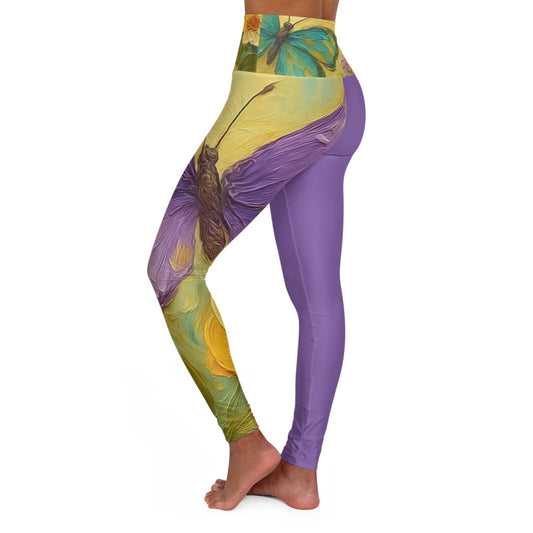 Bloomin' Beauties High Waisted Yoga Leggings