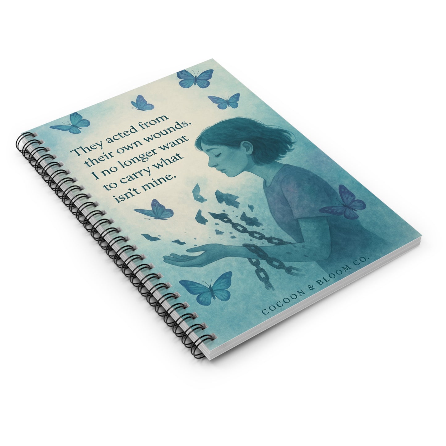 Healing & Empowerment Spiral Notebook Journal