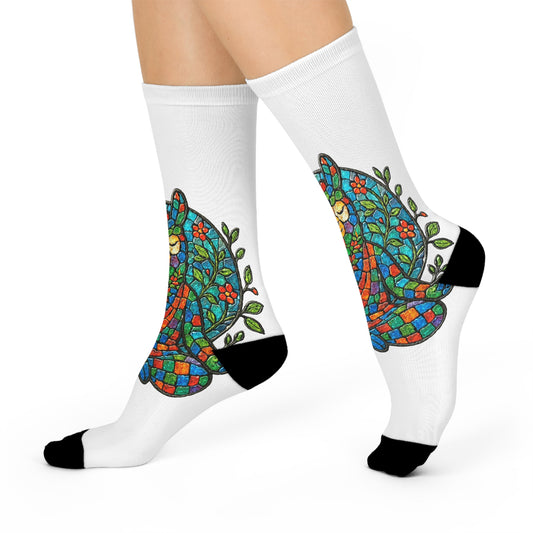 Meditating Llama Socks